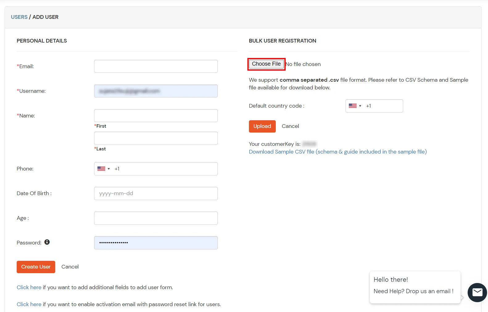 Figma: Bulk upload user